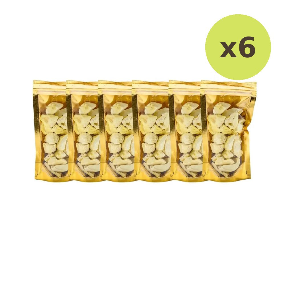 Sriwanna Freeze Dried Crispy Durian Monthong Buy 5 Get 1 Free 40g