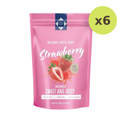 Thong Poon Dried Strawberries 100g