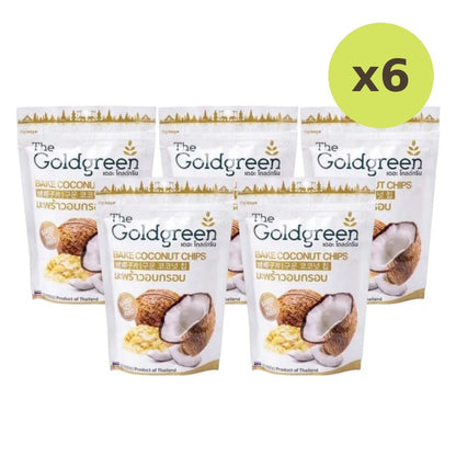 The Goldgreen Crispy Coconut Bake Chips 50g
