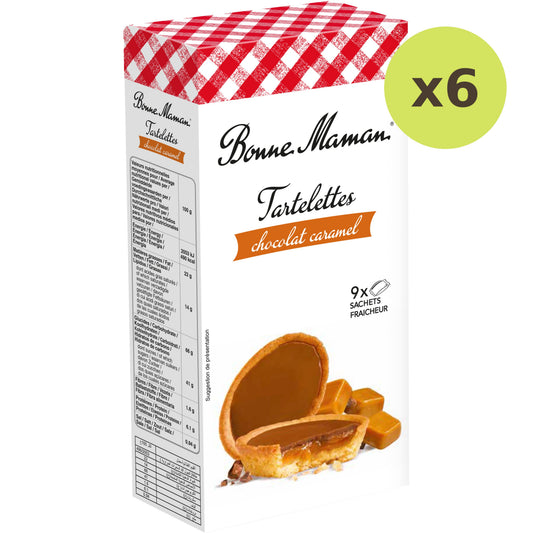 Bonne Maman Chocolate Caramel Tartlets