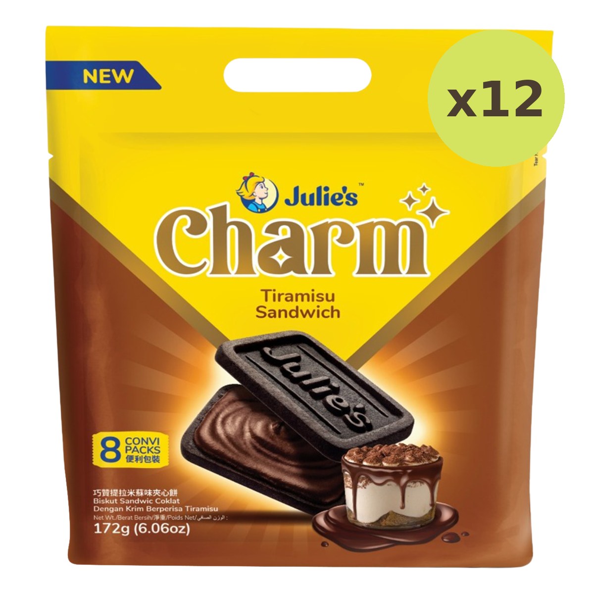 Julie's Charm Tiramisu Sandwich