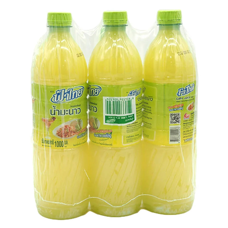 Fathai Lime Juice 1L x3