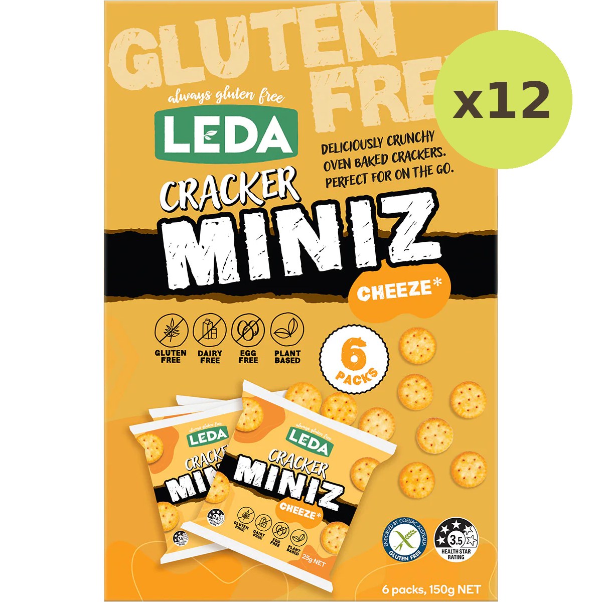 Leda Cracker Miniz Cheeze