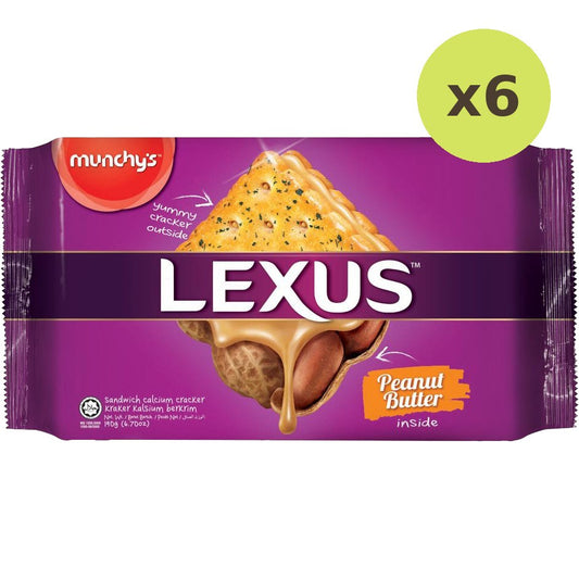 Munchy Peanut Butter Sandwich Crackers