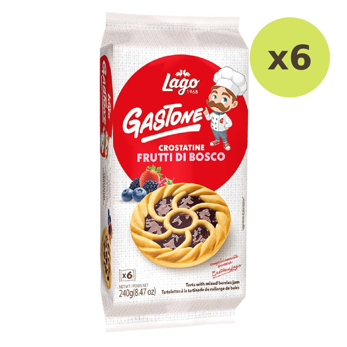 Lago Gastone Wild Berriest Tartlets
