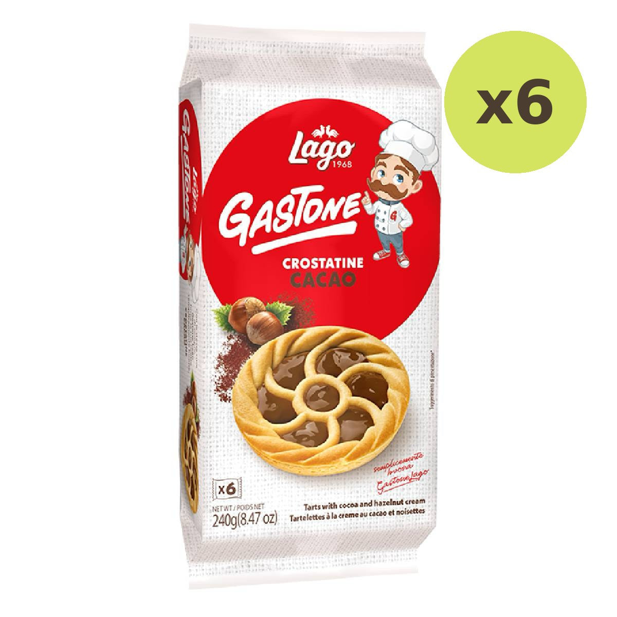 Lago Gastone Cocoa Tartlets