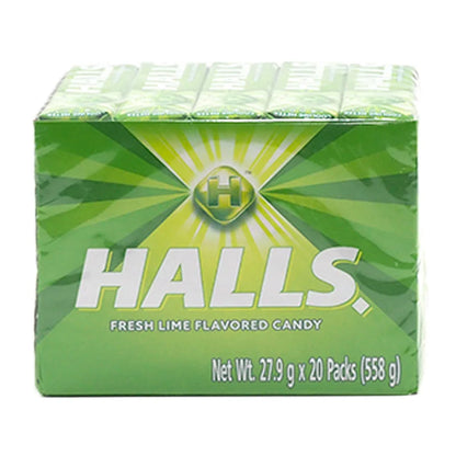 Halls Candy Fresh Lime x20