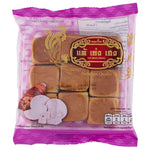 TAE Seng Heng Taro Dice Pastry snack in 120g package, dry grocery confectionery with diced taro pieces