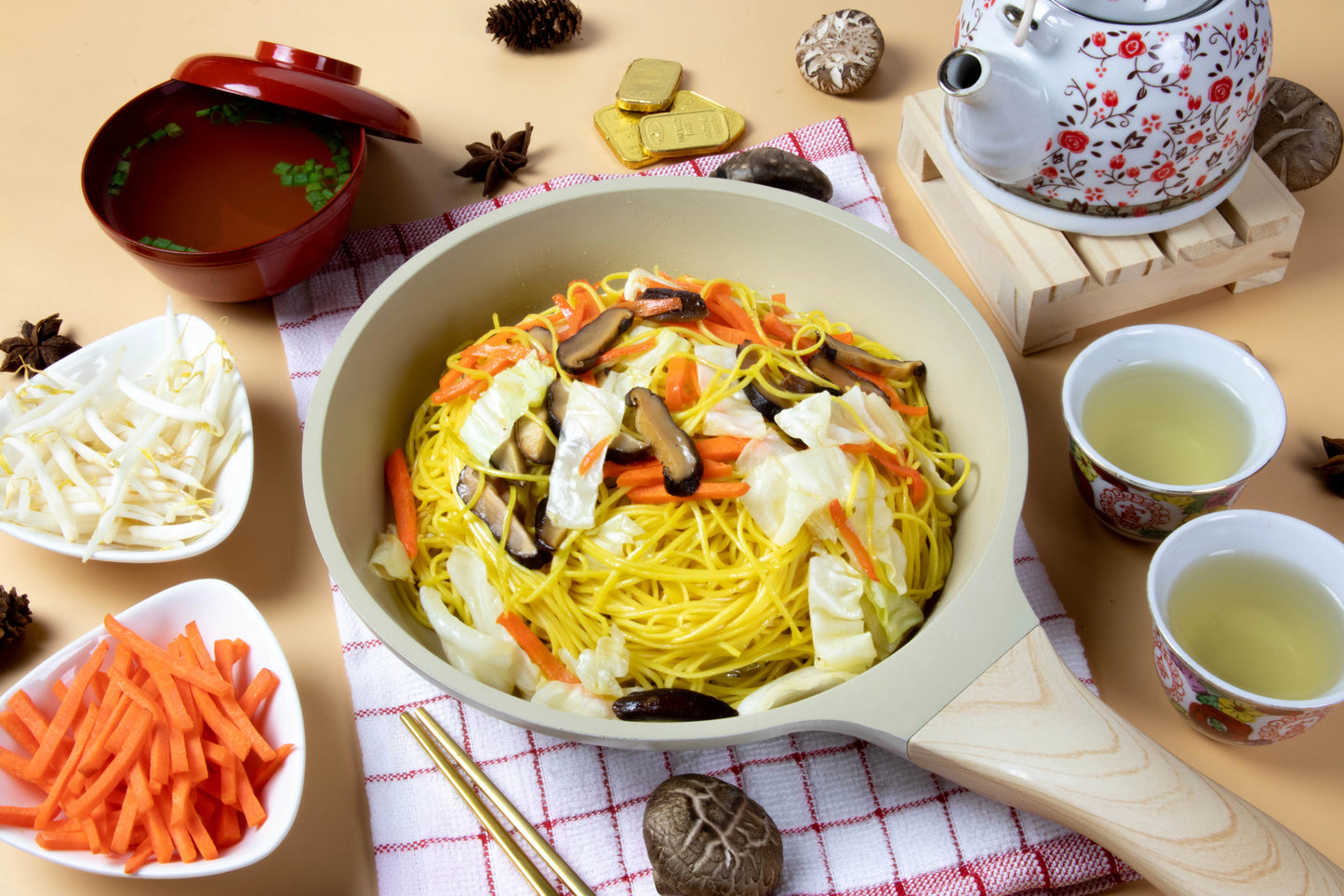 Rabbit Brand Yellow Chinese Noodles 1kg