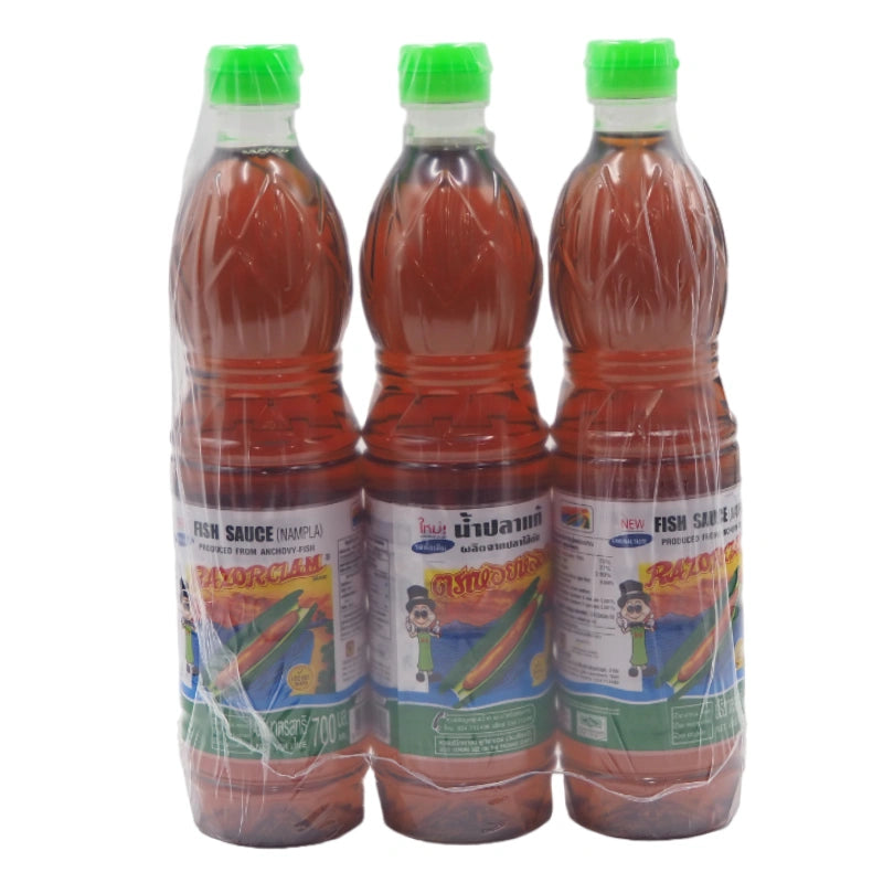 Razorclam Fish Sauce 700ml x3
