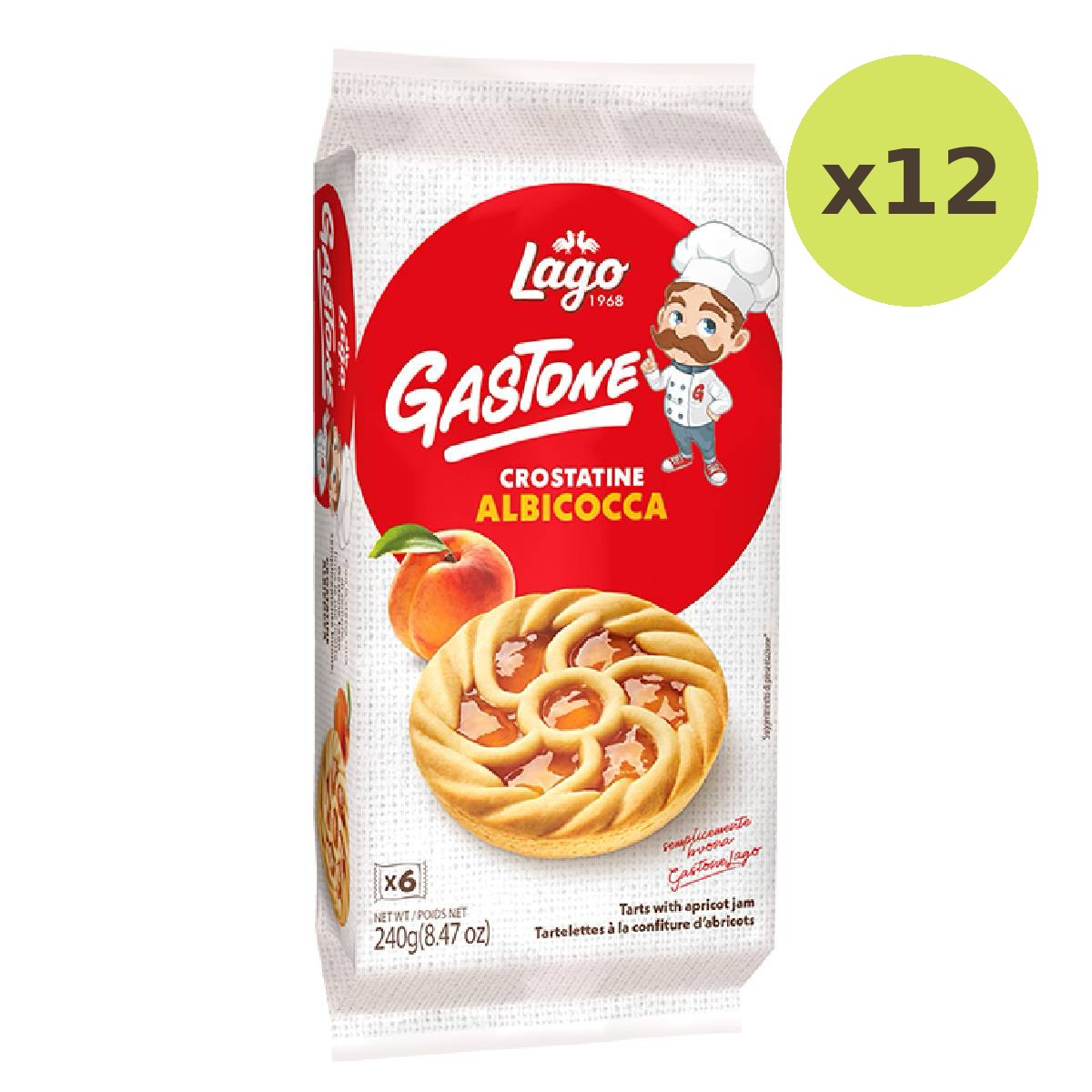 Lago Gastone Apricot Tartlets