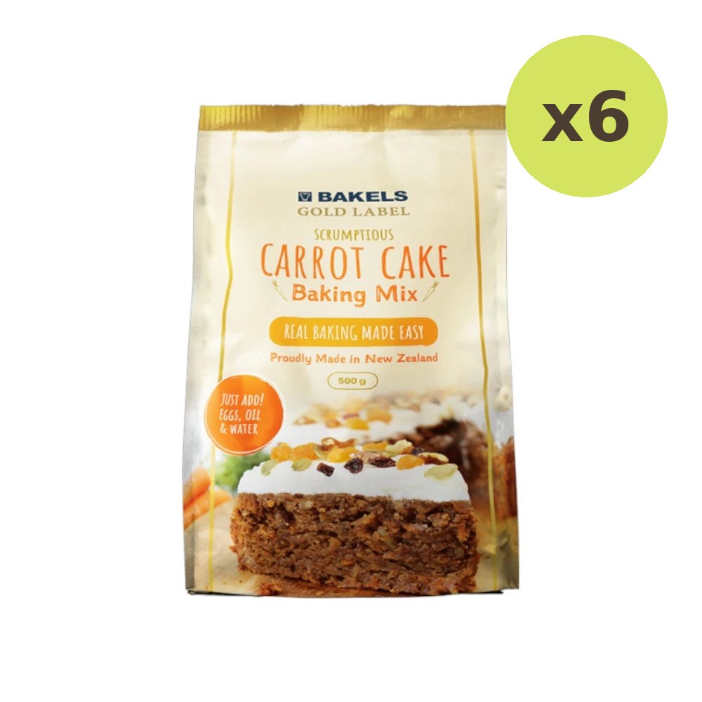 Bakels Gold Label Nz Ac Carrot Cake Mix 500g