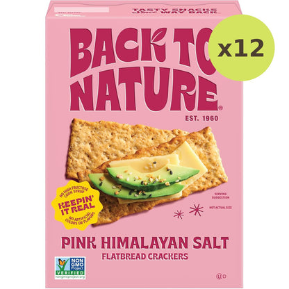 Back To Nature Flatbread Pink Himalayan Salt