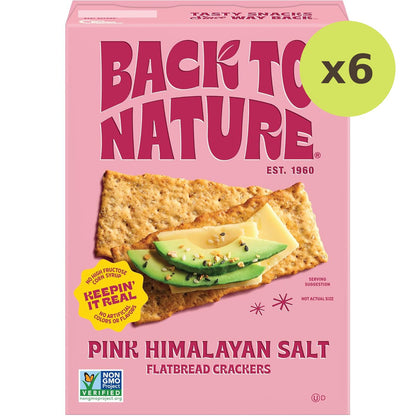 Back To Nature Flatbread Pink Himalayan Salt