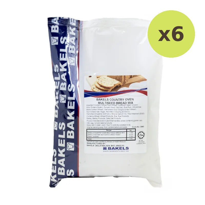 Bakels Country Oven Multiseed Bread Mix 1kg