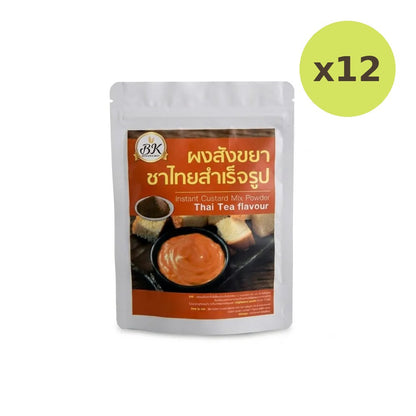 BK Bakery Thai Tea Flavored Instant Custard Powder 100g