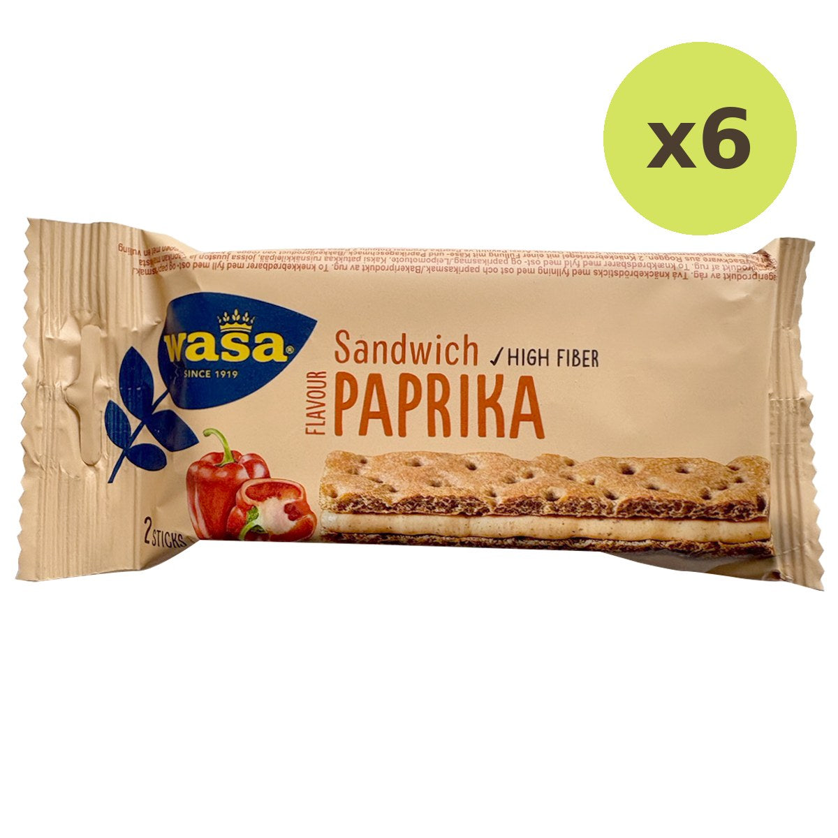 Wasa Sandwich Cheese & Paprika