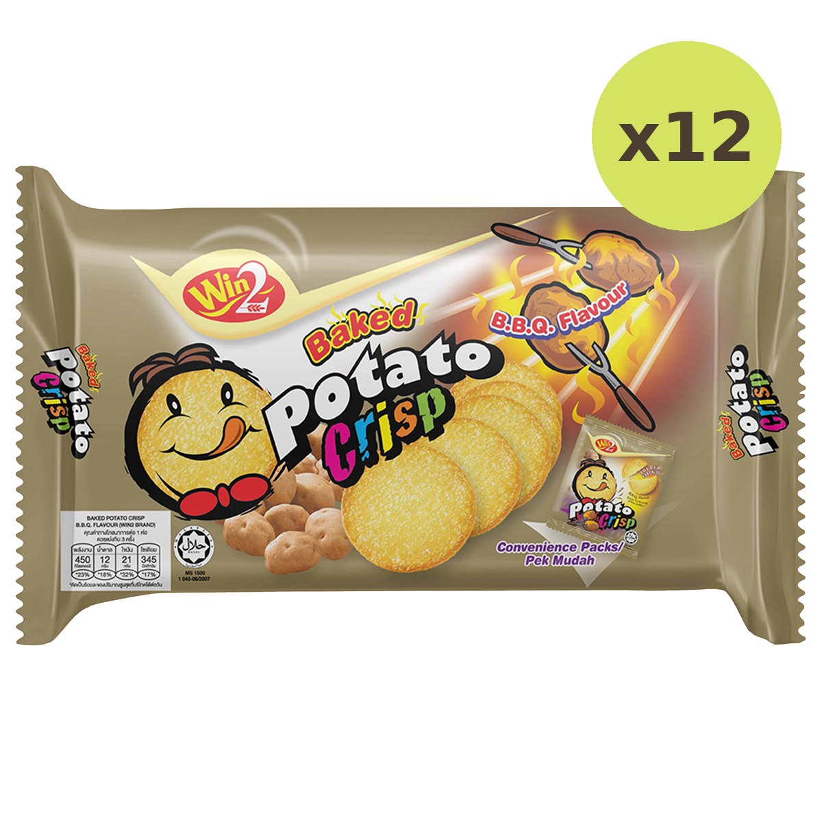 Win2 Potato Crisp Bbq
