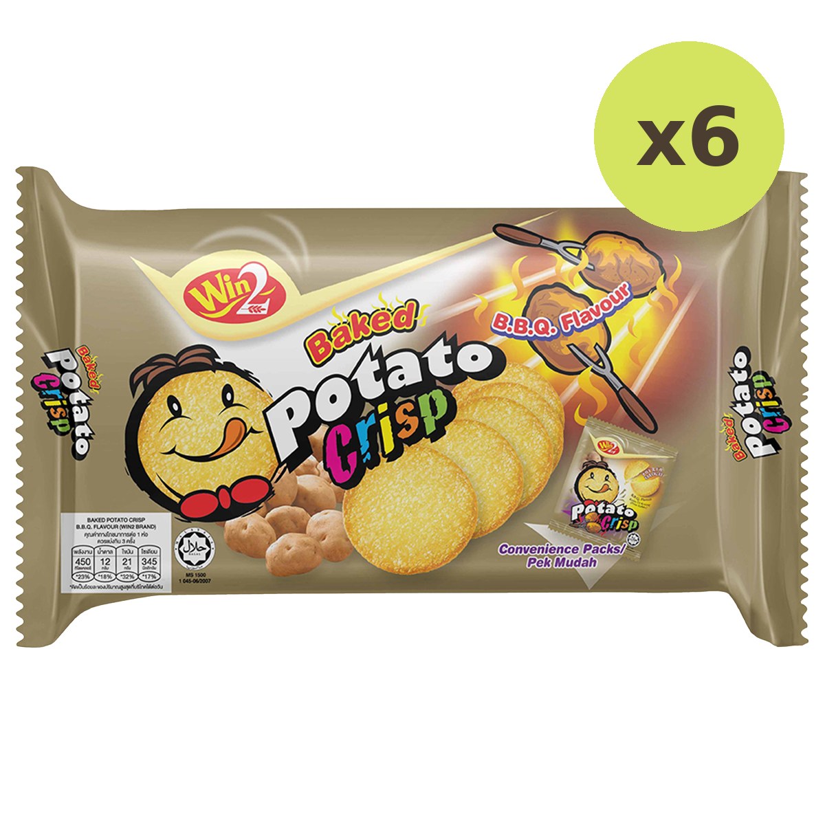 Win2 Potato Crisp Bbq