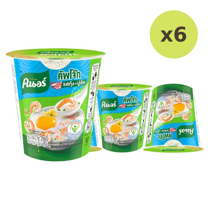 Knorr Cup Instant Jasmine Rice Porridge With Shrimp And Crab