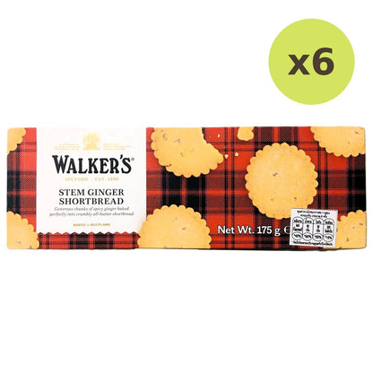 Walkers Stem Ginger Shortbread