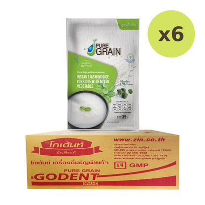 Pure Grain Instant Porridge Vegetable Recipe 35g