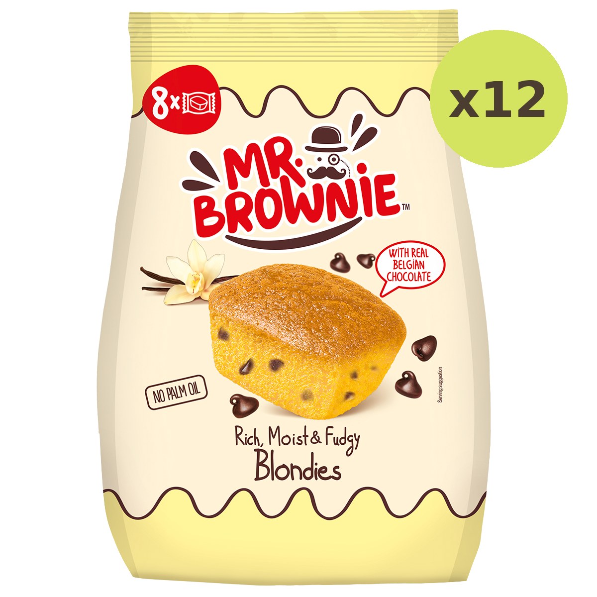 Mr.Brownie Brondies Vanila Chocchip