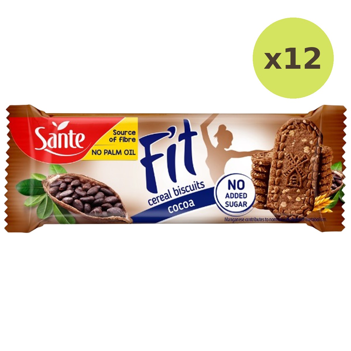 Sante Cereal Biscuits Cocoa
