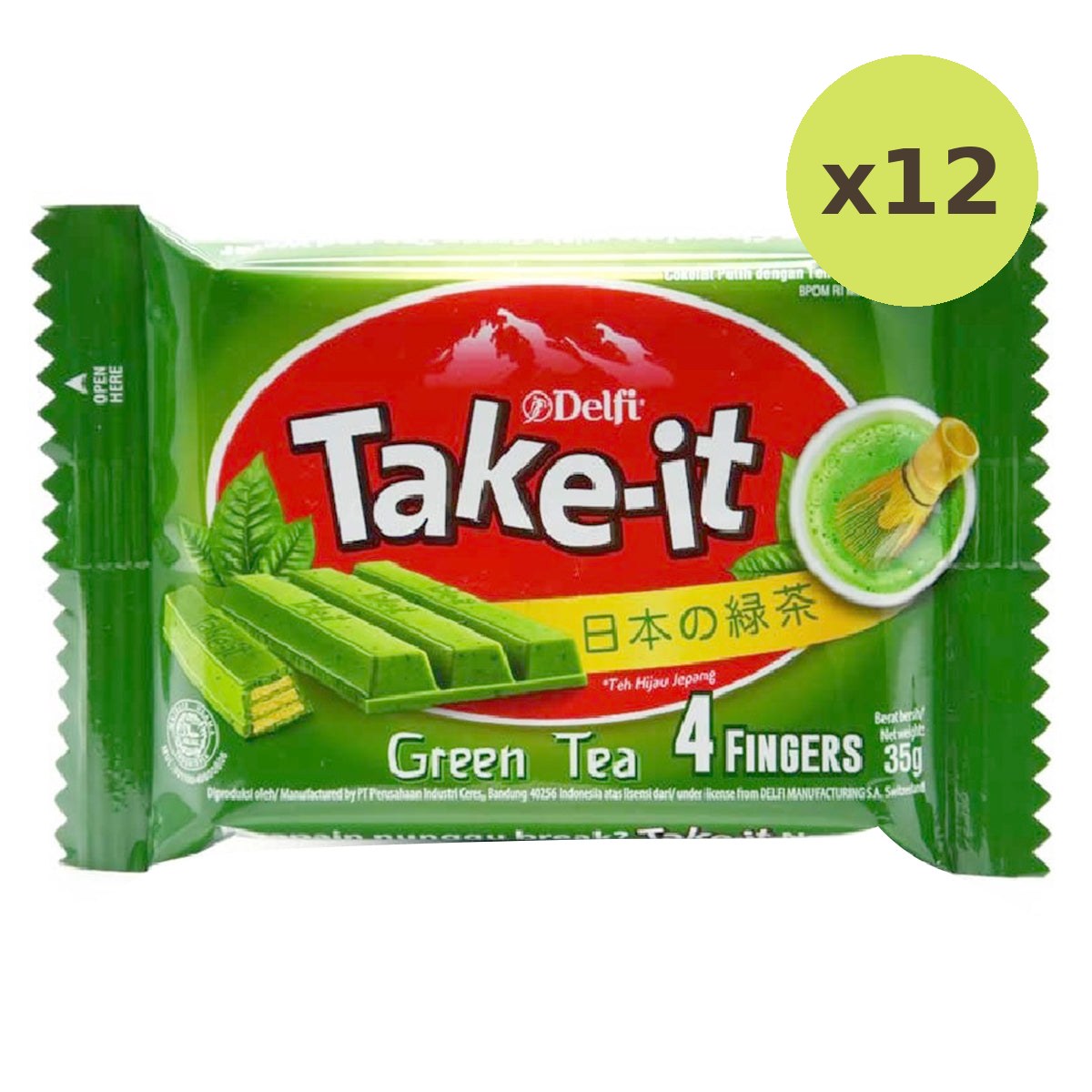 Belfi Take-It Green Tea