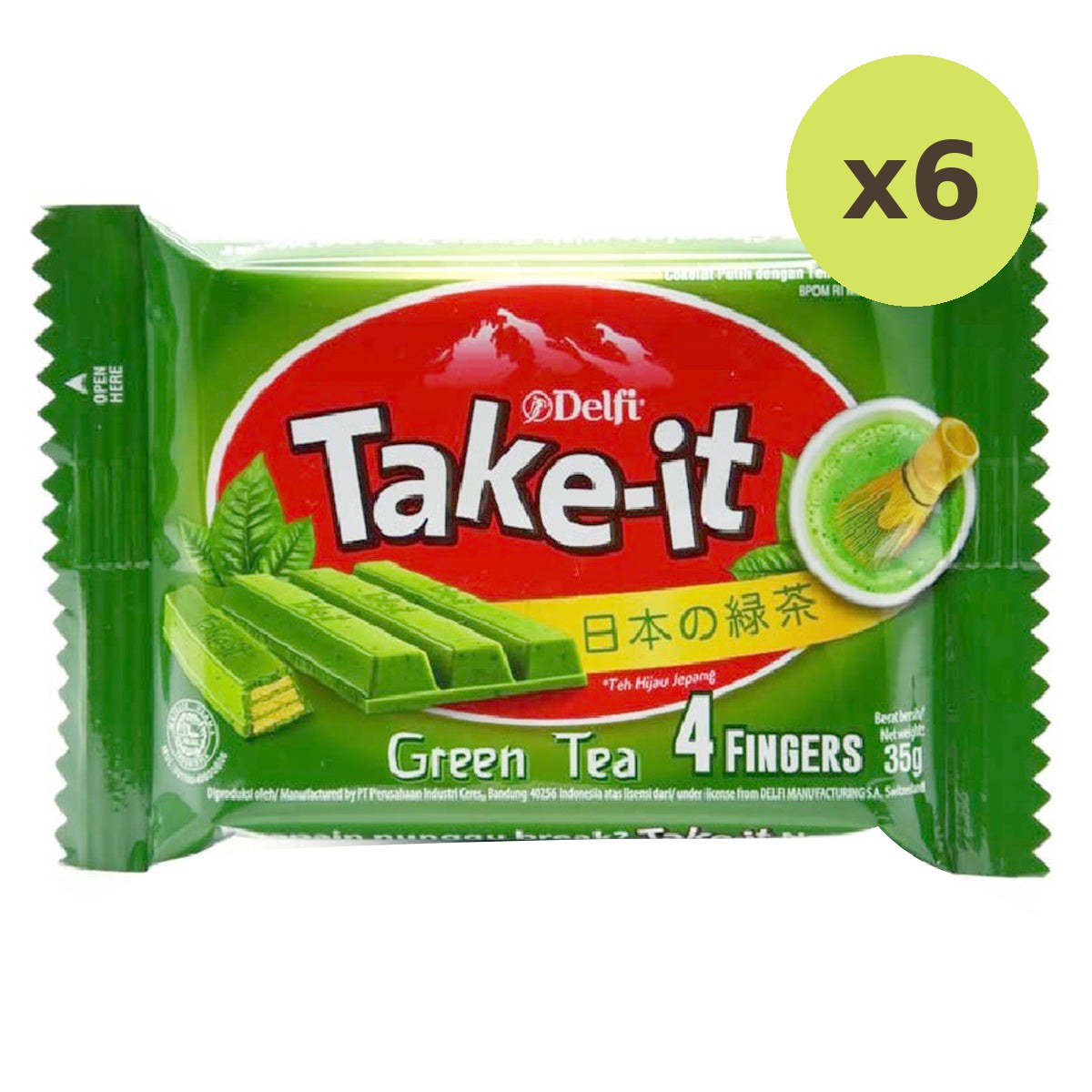 Belfi Take-It Green Tea