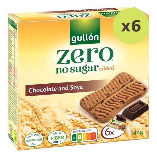 Gullon No Sugar Added Chocolate & Soya