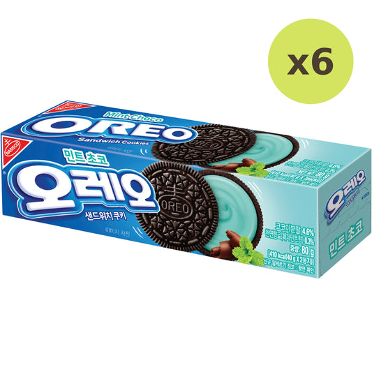 Nabisco Oreo Mint Choco Sandwich Cookies