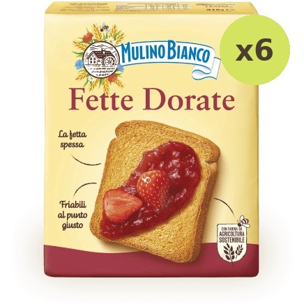 Barilla Mulino Bianco Fette Dorate