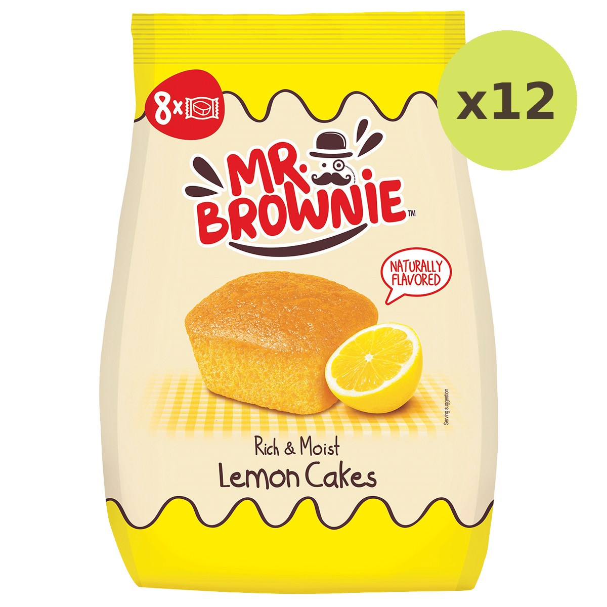 Mr.Brownie Lamon Cake