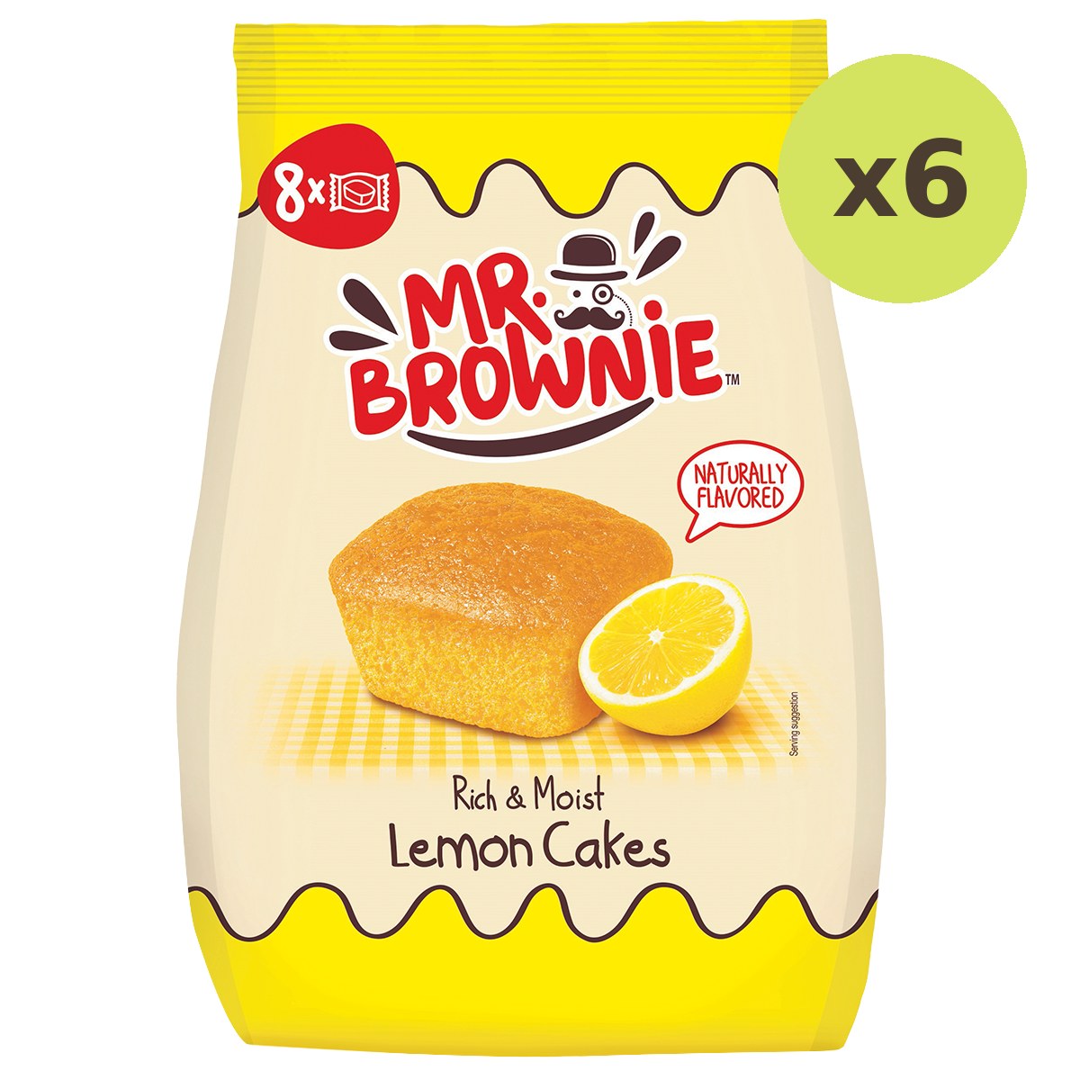 Mr.Brownie Lamon Cake