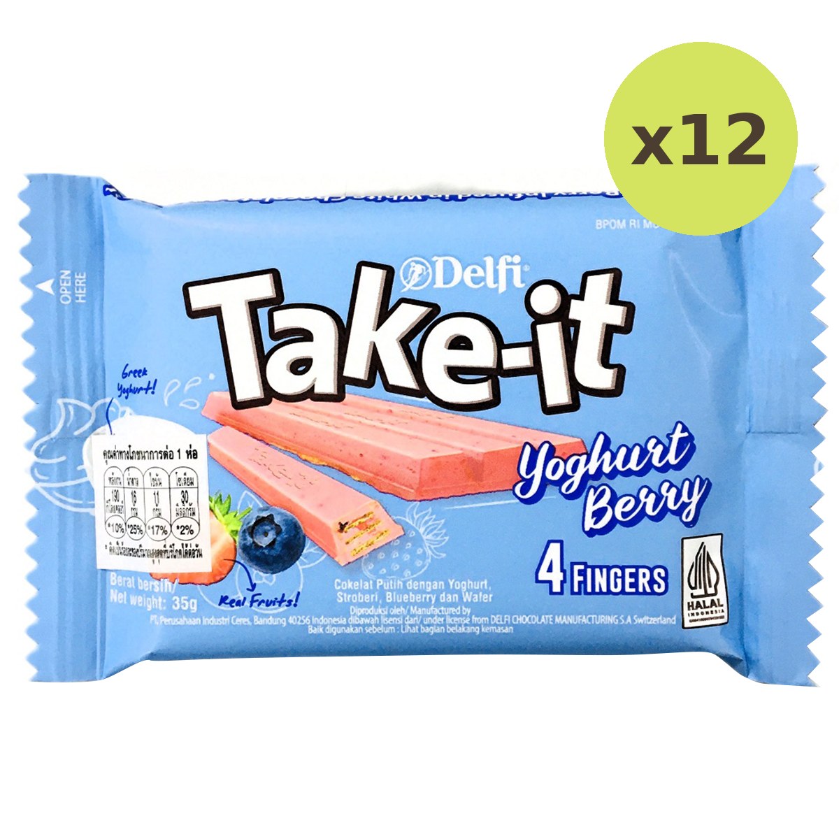 Delfi Take-It Yoghurt Berry