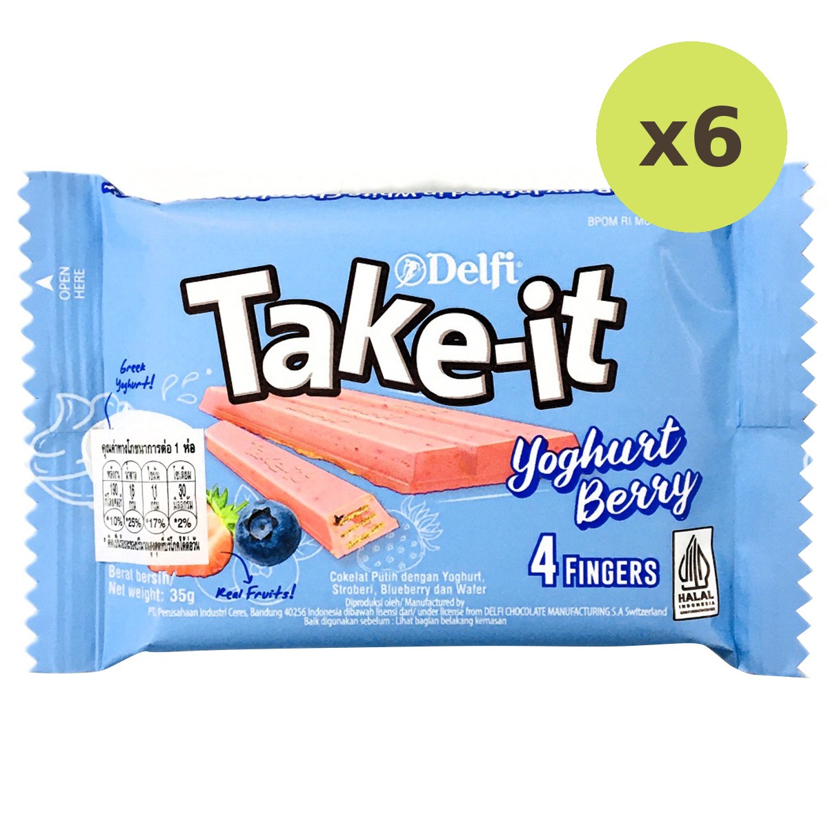 Delfi Take-It Yoghurt Berry