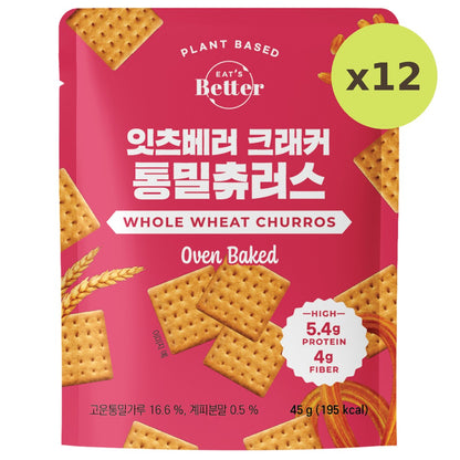 Eat's Better Cracker Whole Wheat Churros