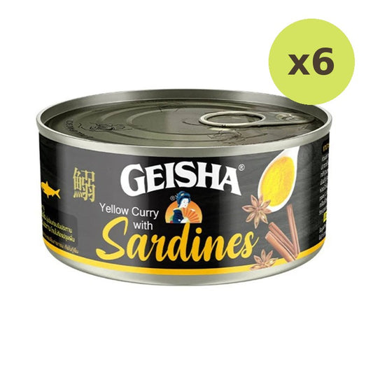 Geisha Yellow Curry With Sardines 120