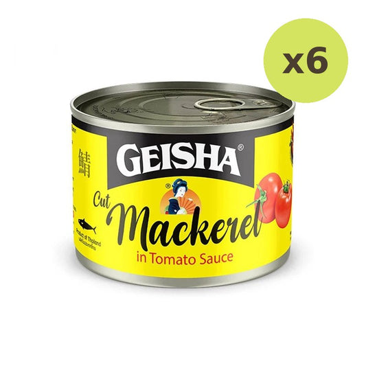 Geisha Cut Mackerel In Tomato Sauce 170