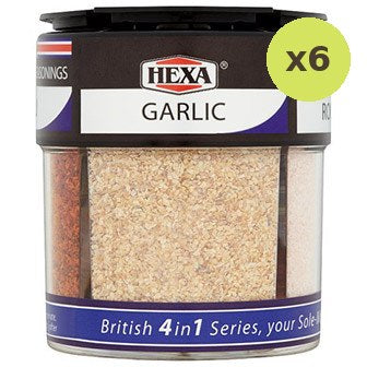 Hexa British Table Seasonings 4 In 1