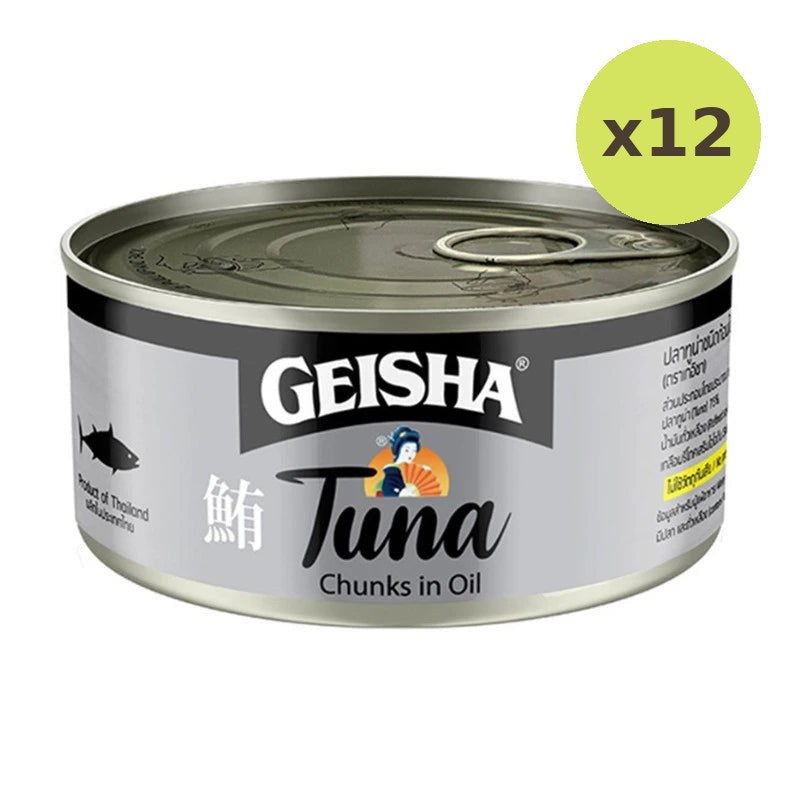 Geisha Tuna Chunks In Oil 170