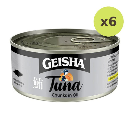 Geisha Tuna Chunks In Oil 170