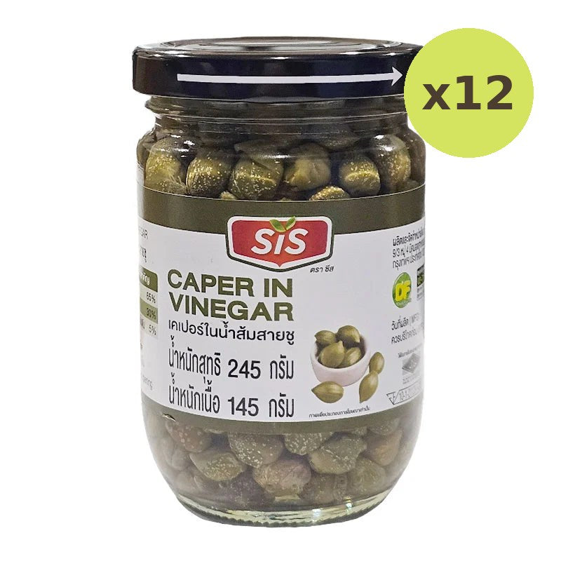 SIS Capers In Brine 245g