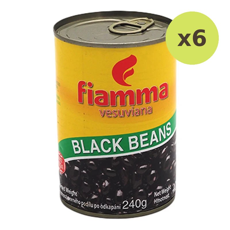 Fiamma Vesuviana Black Beans In Brine 400g