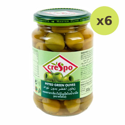 Crespo Pitted Green Olive 333g