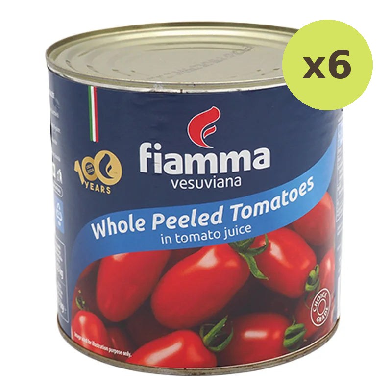 Fiamma Vesuviana Whole Peeled Tomoto 2.55kg