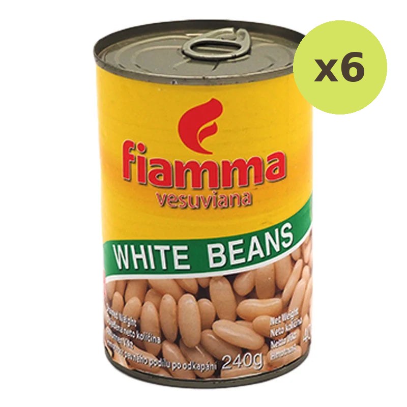 Fiamma Vesuviana White Beans In Brine 400g