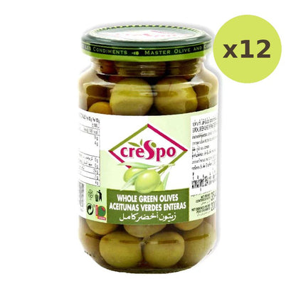 Crespo Green Olives In Brine 354g