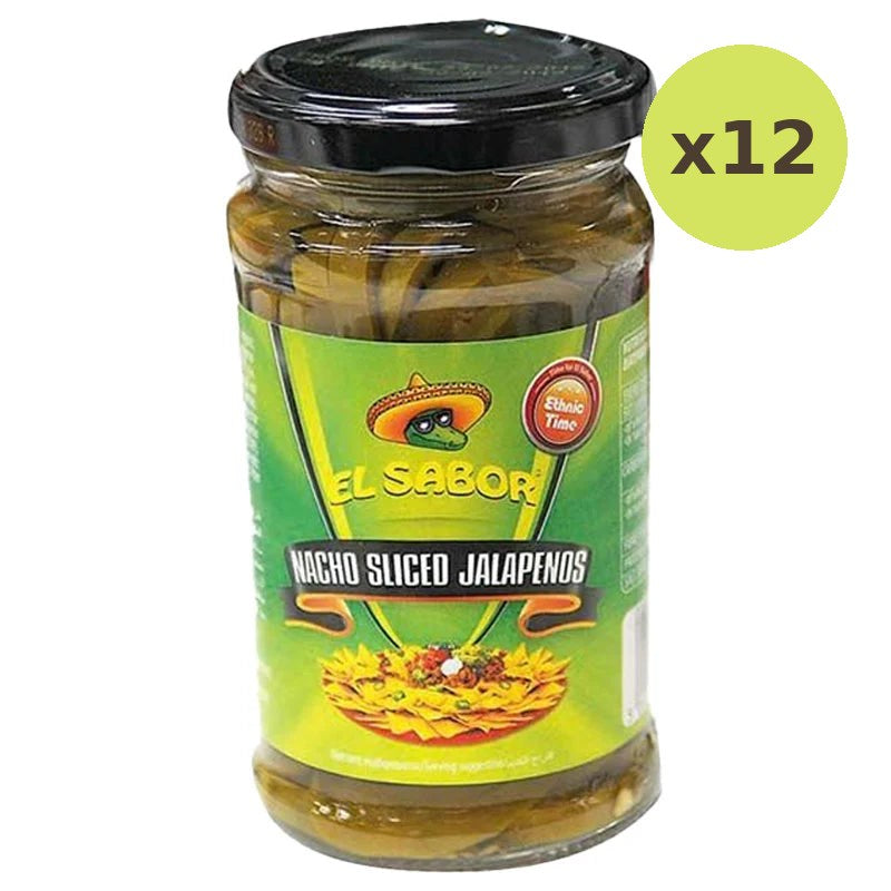 EL Sabor Nacho Sliced Jalapenos 225g